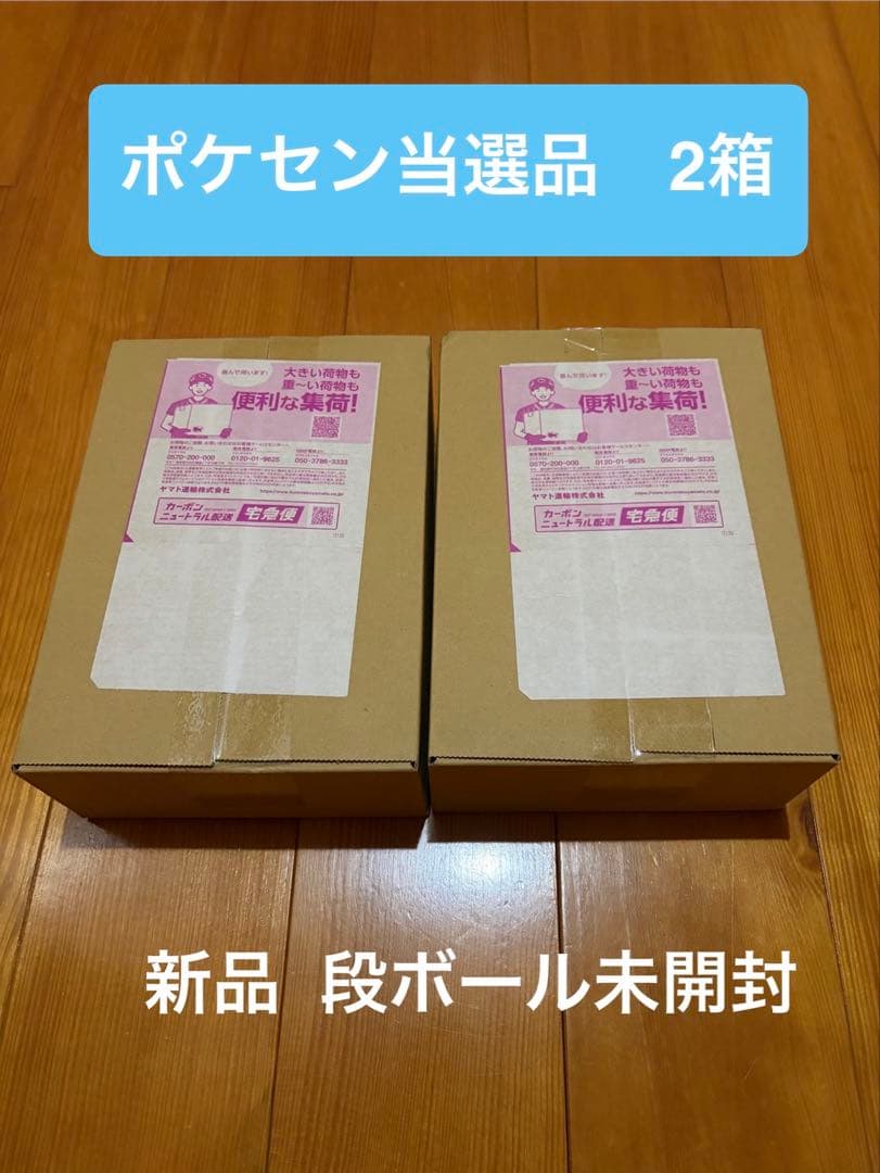 ⭐︎ポケセン産未開封⭐︎ハイクラスパックMEGAドリームex 2box