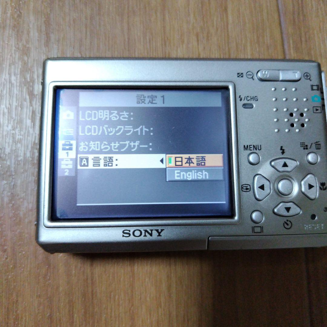 すぐ使用可能 SONY Cybershot DSC-T1 デジタルカメラ