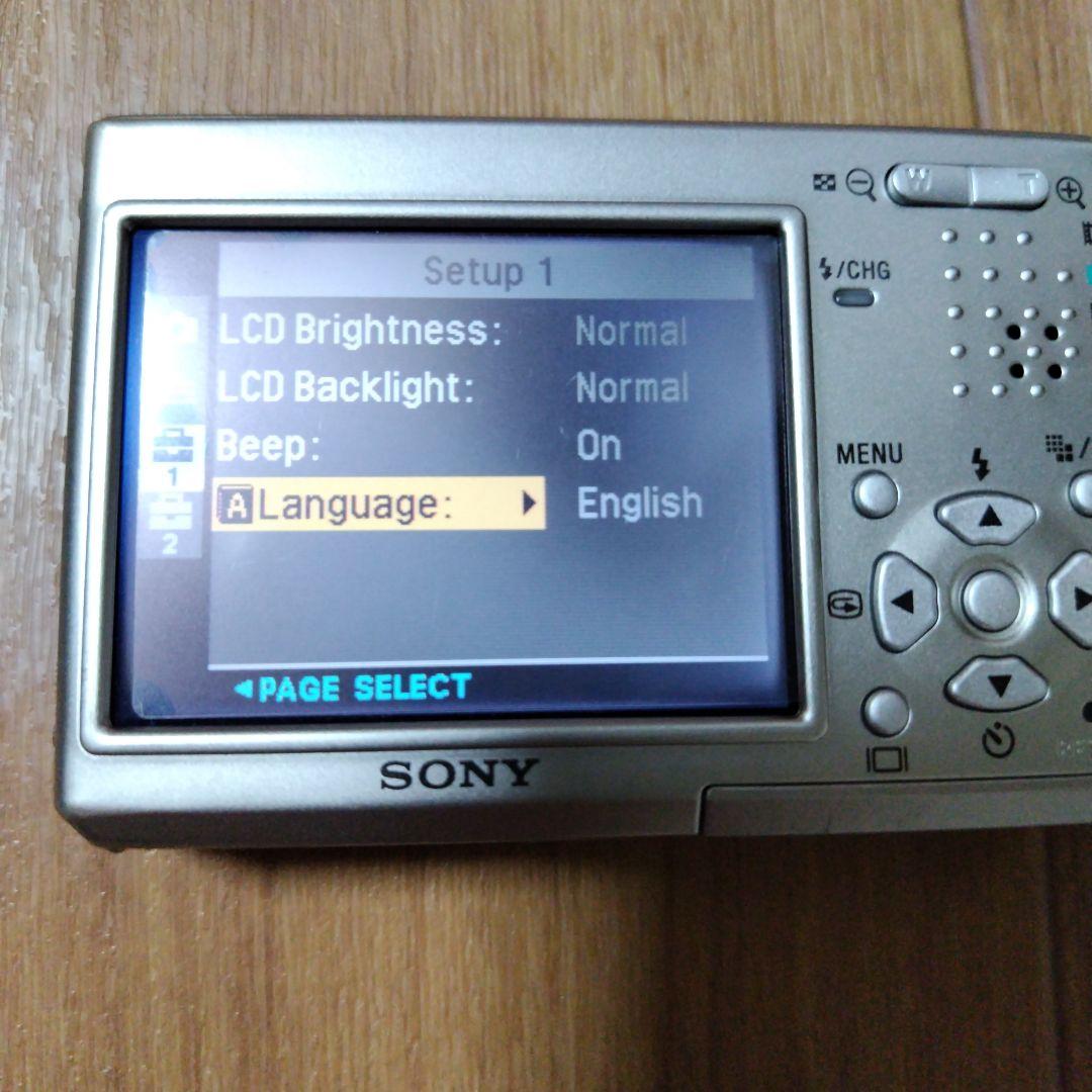 すぐ使用可能 SONY Cybershot DSC-T1 デジタルカメラ