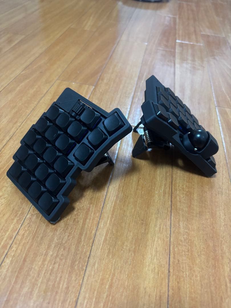 roba 分割キーボード ブラック