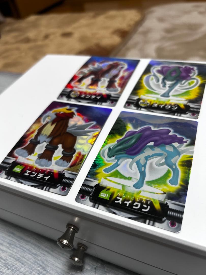 ポケモンカード エンティ スイクン セット