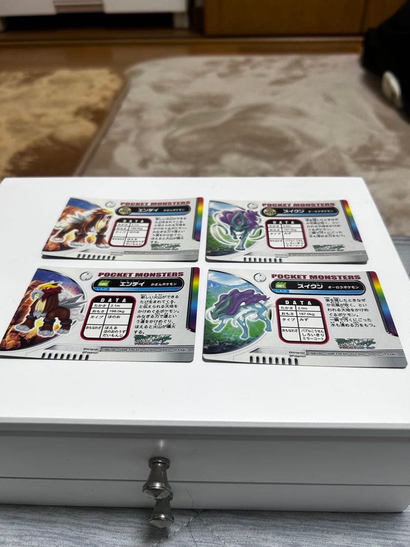 ポケモンカード エンティ スイクン セット