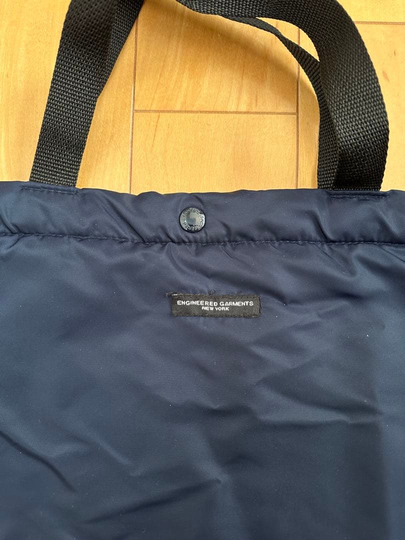 ● ENGINEERED GARMENTS トート バッグ ネイビー