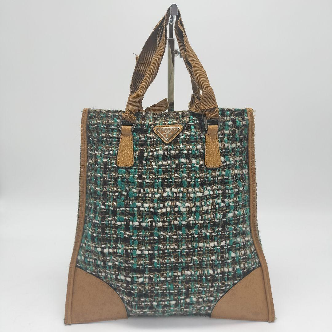 極美品✨プラダ　ハンドバッグ