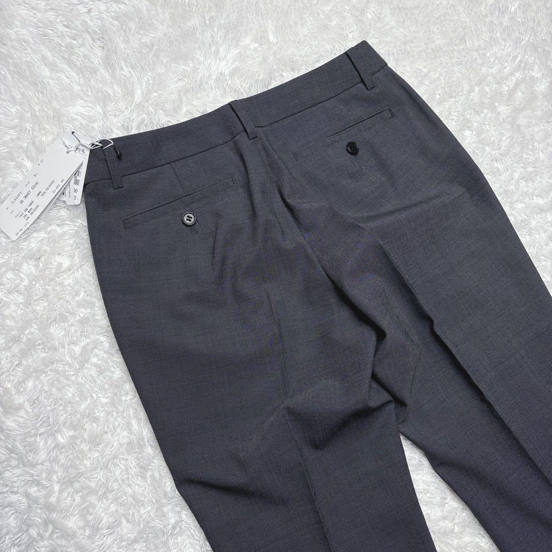 【新品】スーツスクエア パンツスーツ ウォッシャブル ピンチェック 38