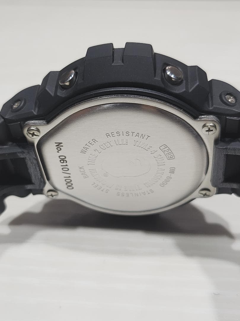 BAPE G-SHOCK ブラック 限定1000本 新品未使用 電池交換済み