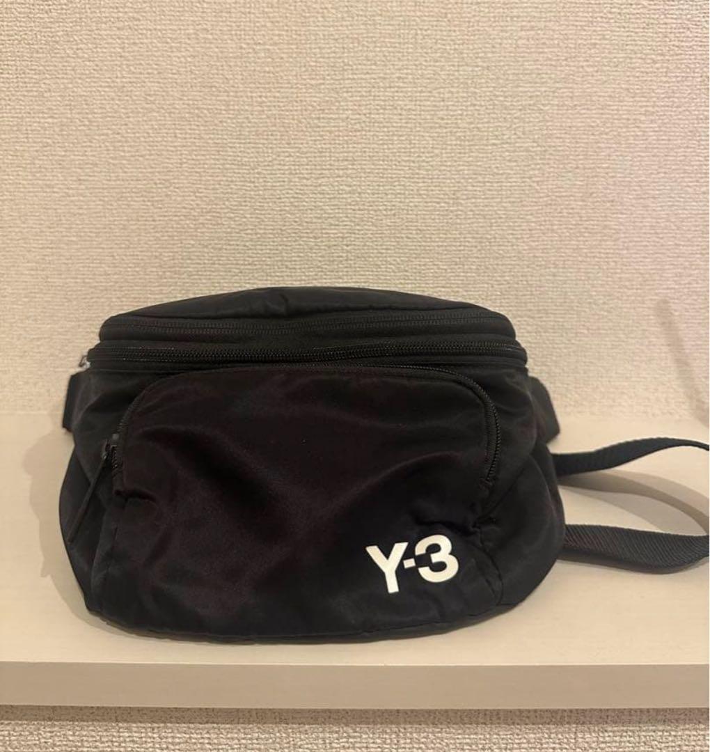 Y-3 ショルダーバック　黒　美品