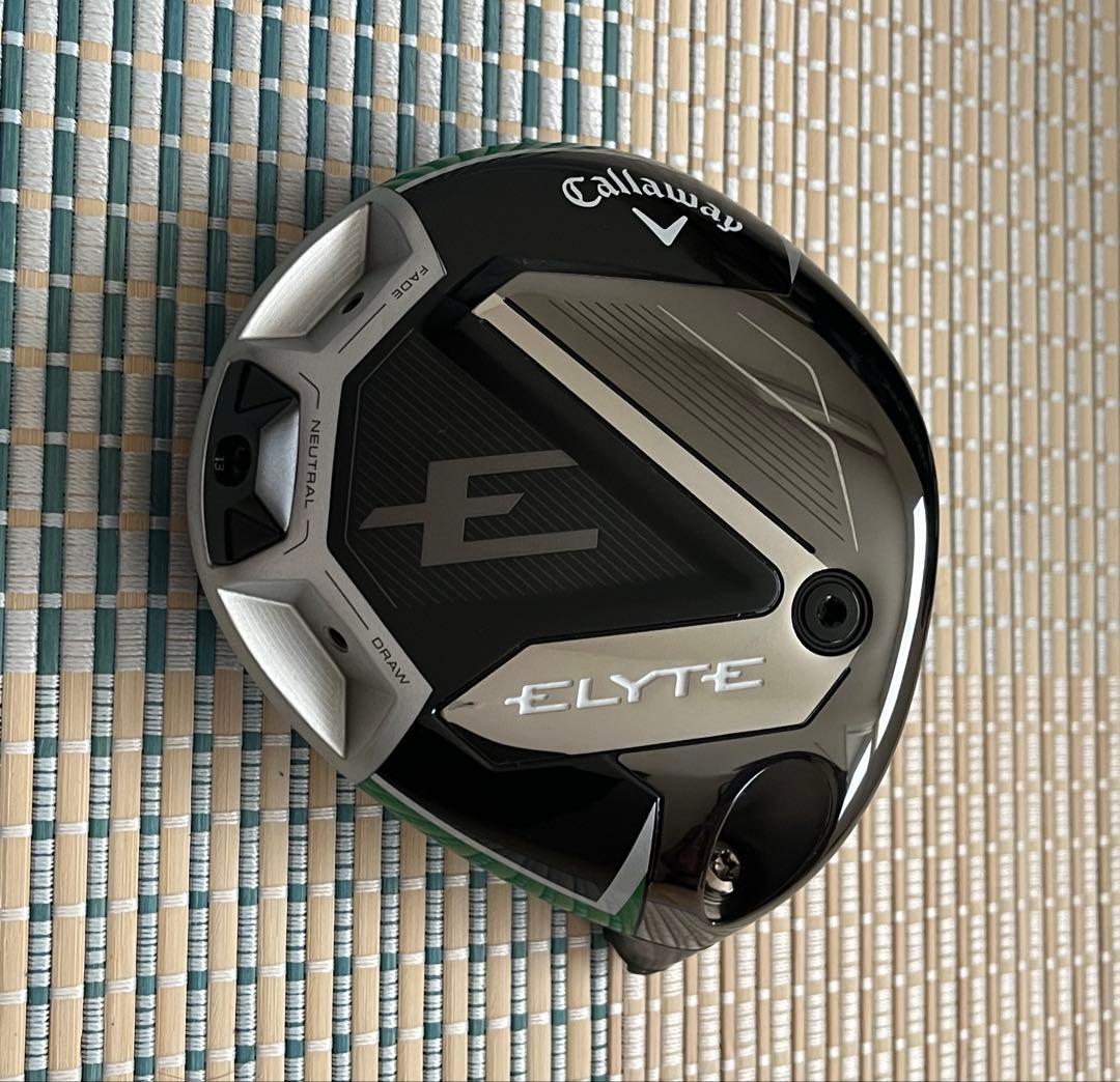 【美品】Callaway ELYTE ドライバー10.5° ヘッド+ヘッドカバー