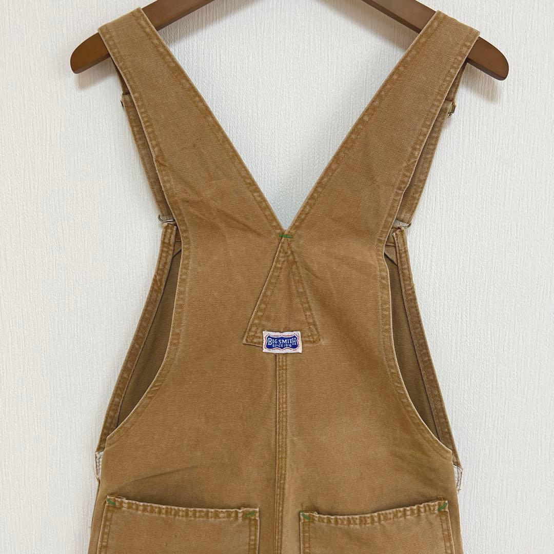 USA製 70s BIG SMITH ダック地 オーバーオール ビンテージ
