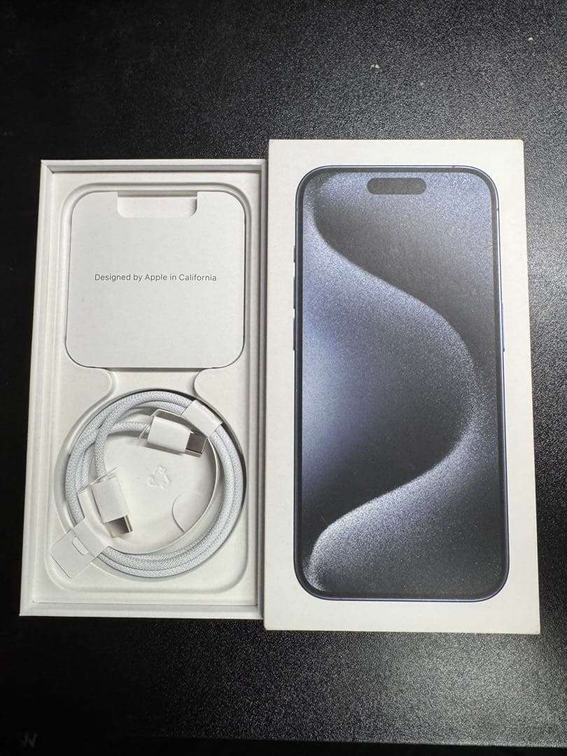 ソ*ラ様 Apple iPhone 15 Pro ブルーチタンニウム