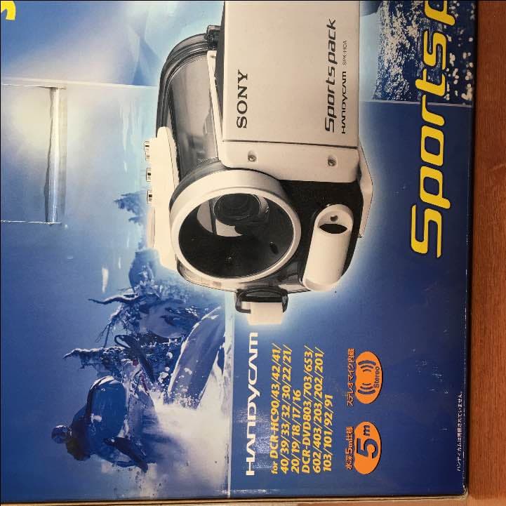 ソニー ビデオカメラ 水中撮影用防水ケース SPC-HCA