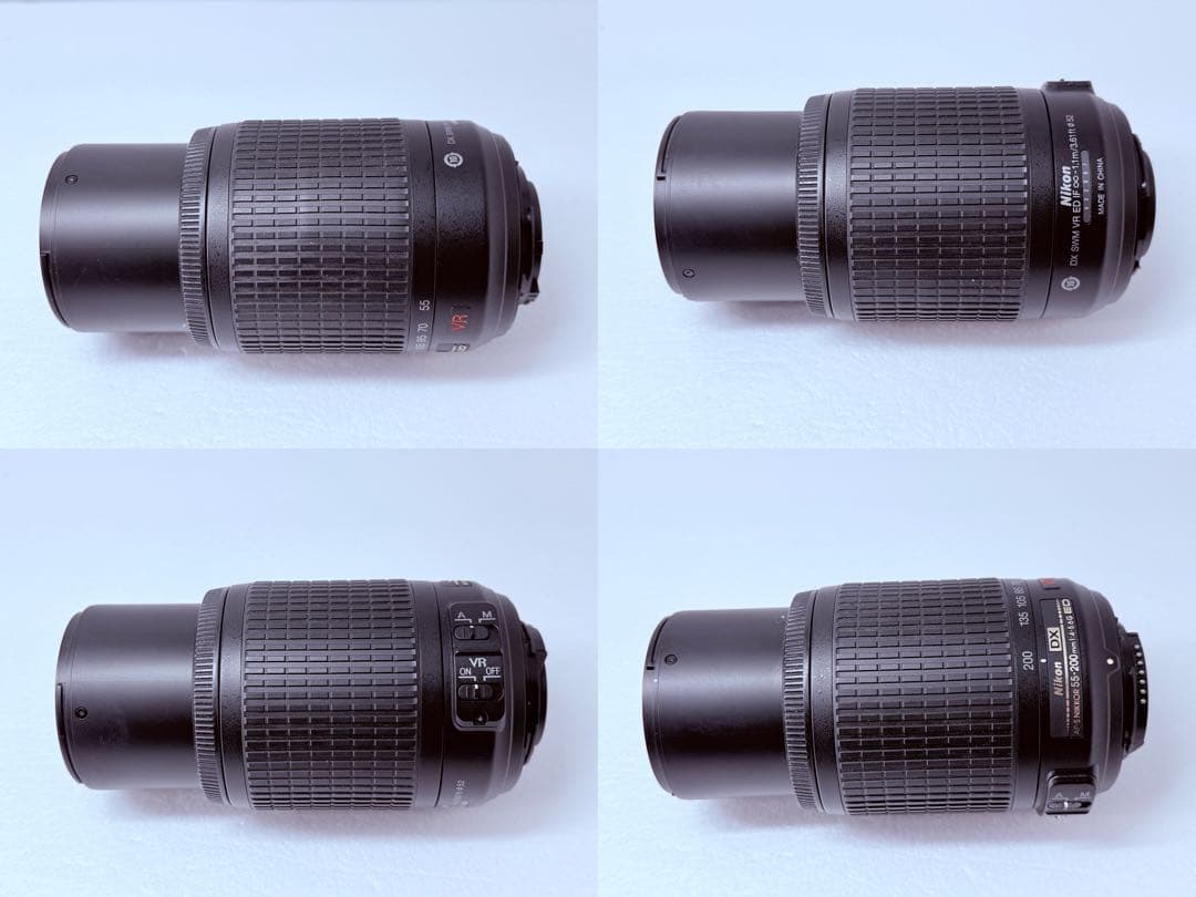 Nikon D40 初心者向けセット 標準 望遠 レンズ2本 スマホ転送可能