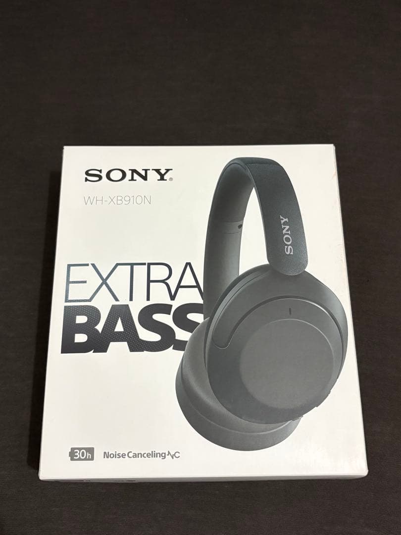 【早い者勝ち】SONY ワイヤレスヘッドホン ブラック　WH-XB910N