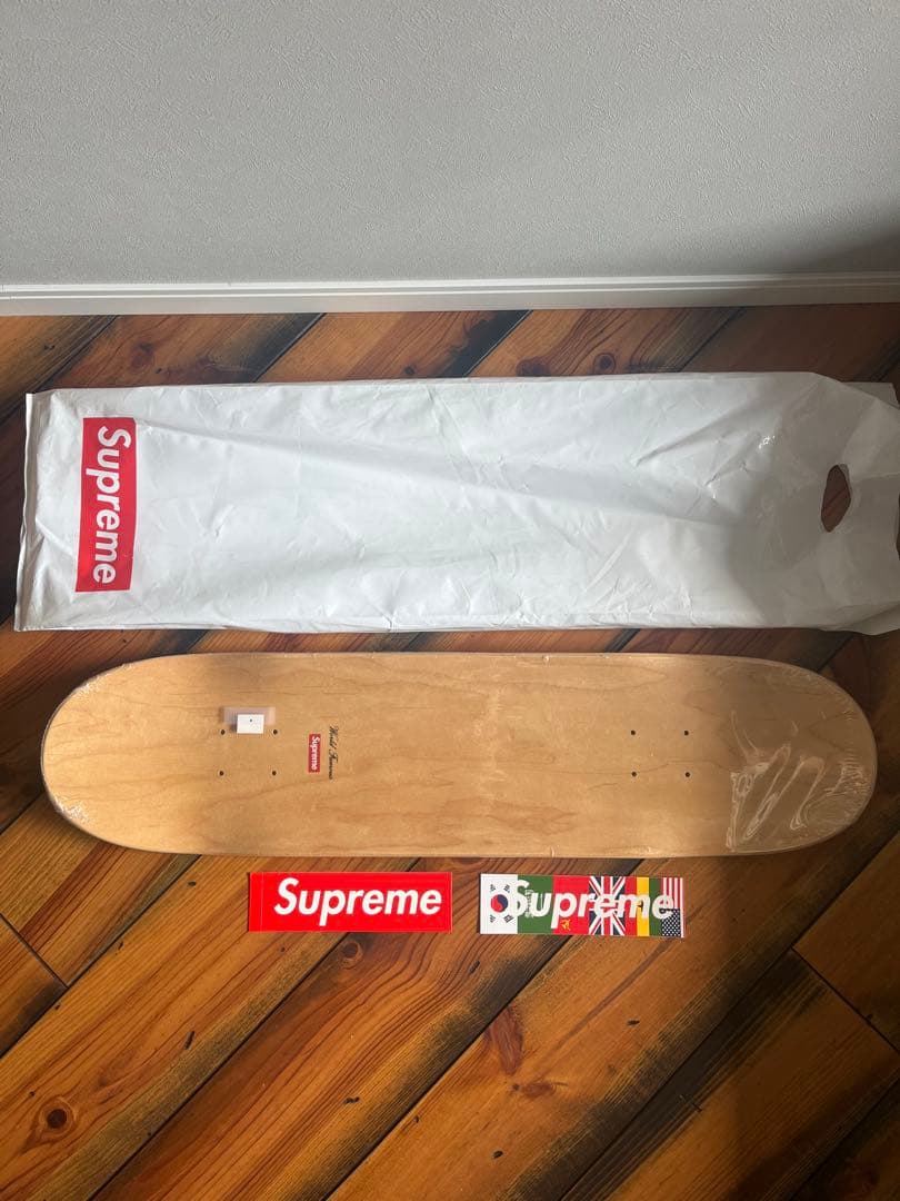 Supreme 国旗デザイン スケートボードデッキ　2013aw