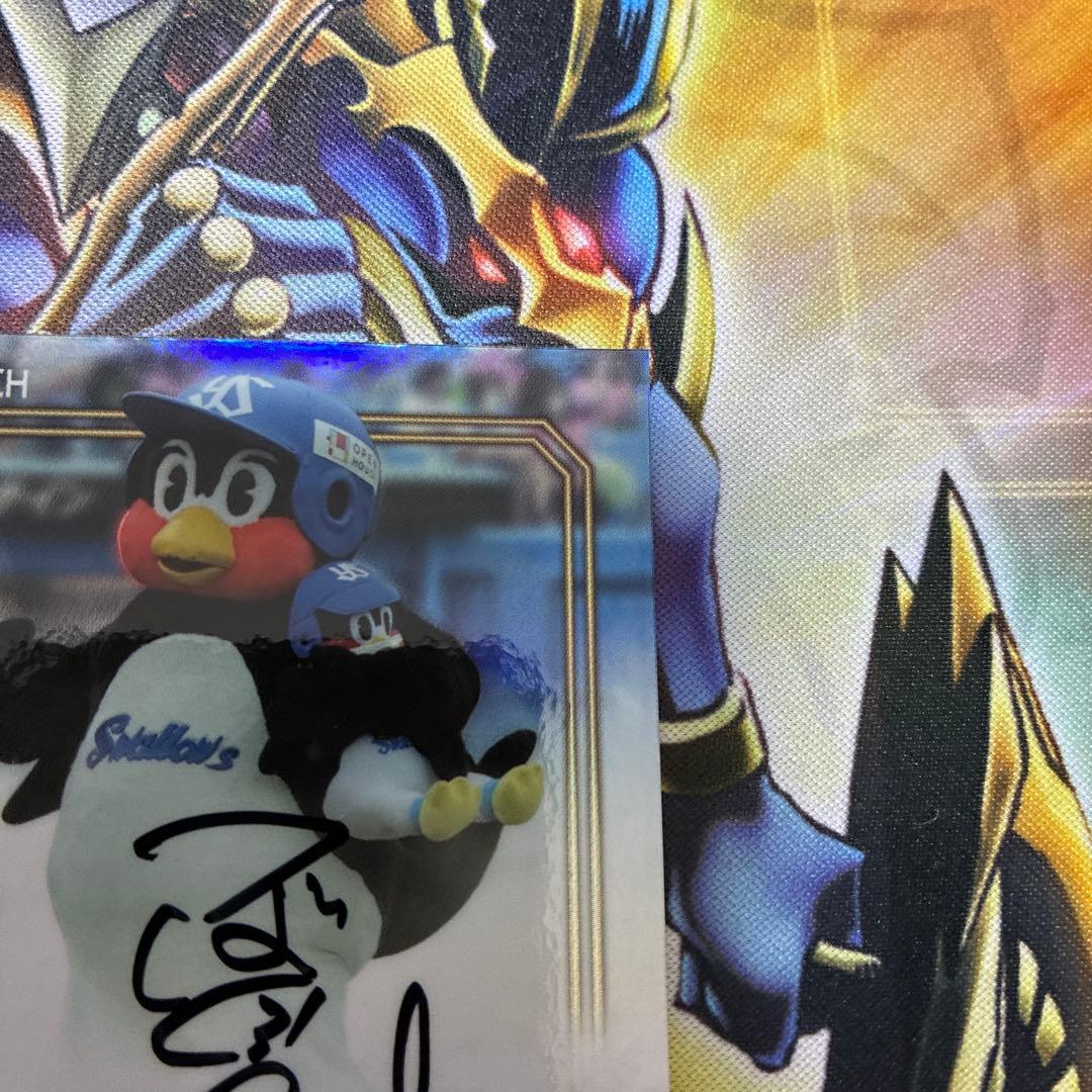 つば九郎　直筆サインカード　EPOCH ヤクルト