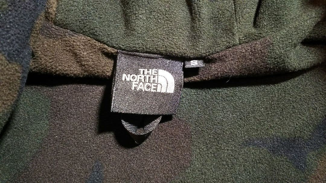ノースフェイス S ネイビー ブラック 迷彩