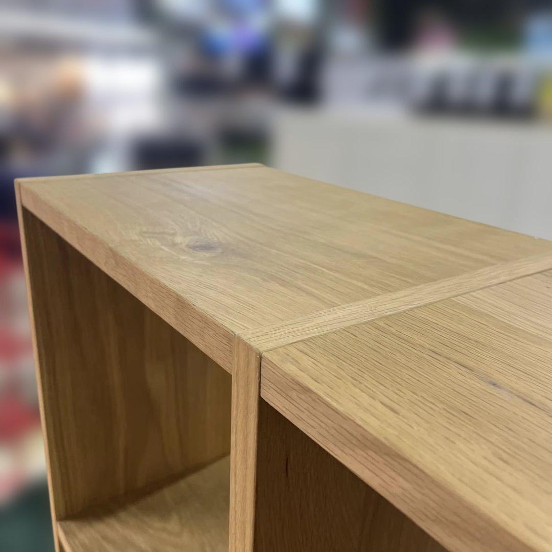 【無印良品】スタッキングシェルフ◆15マスラック◇オーク材