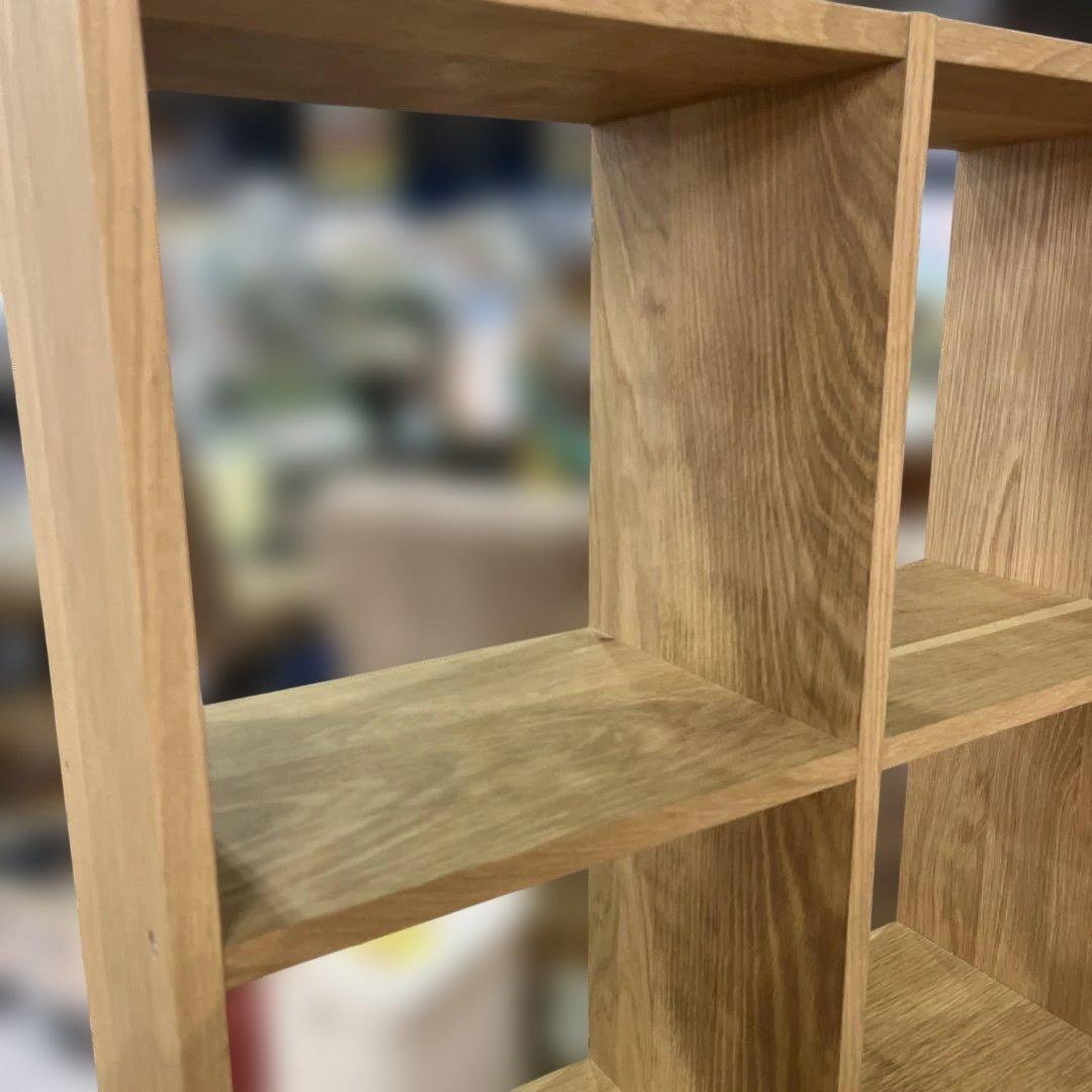 【無印良品】スタッキングシェルフ◆15マスラック◇オーク材