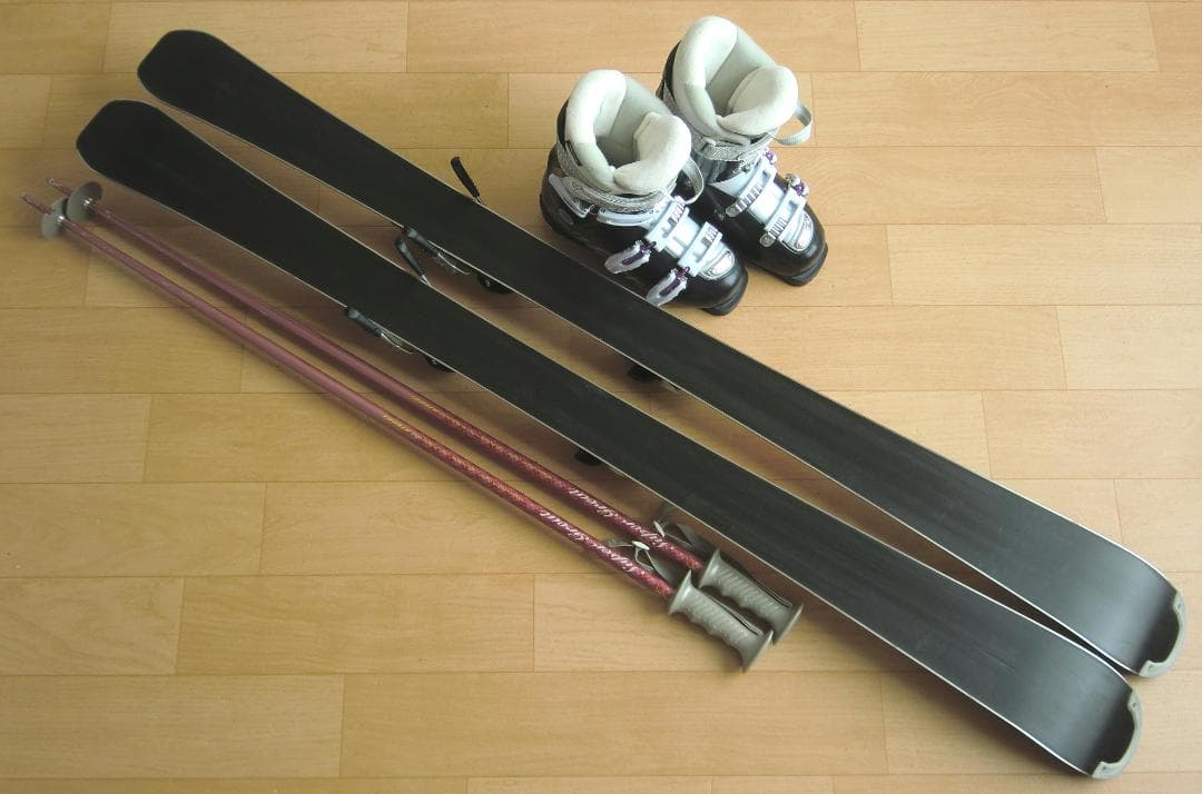 ■■1月限定■送料無料■スワロー■女性用スキーセット■142■メンテ付■■