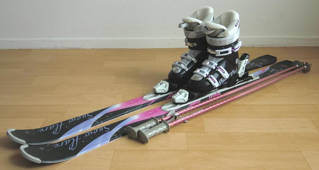 ■■1月限定■送料無料■スワロー■女性用スキーセット■142■メンテ付■■