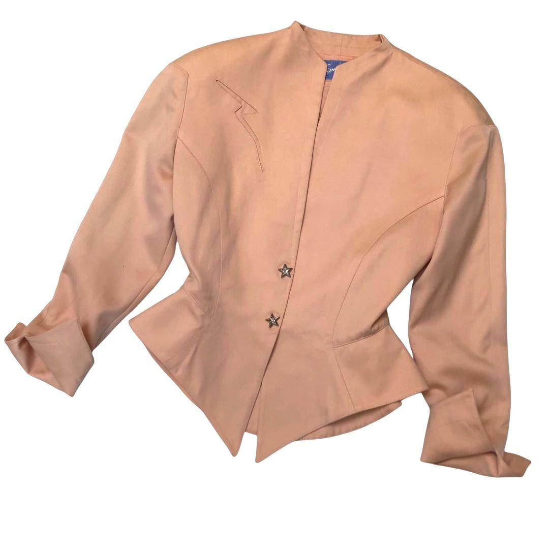 ★希少レア★ティエリーミュグレー セットアップスーツ 80s 90s ピンク