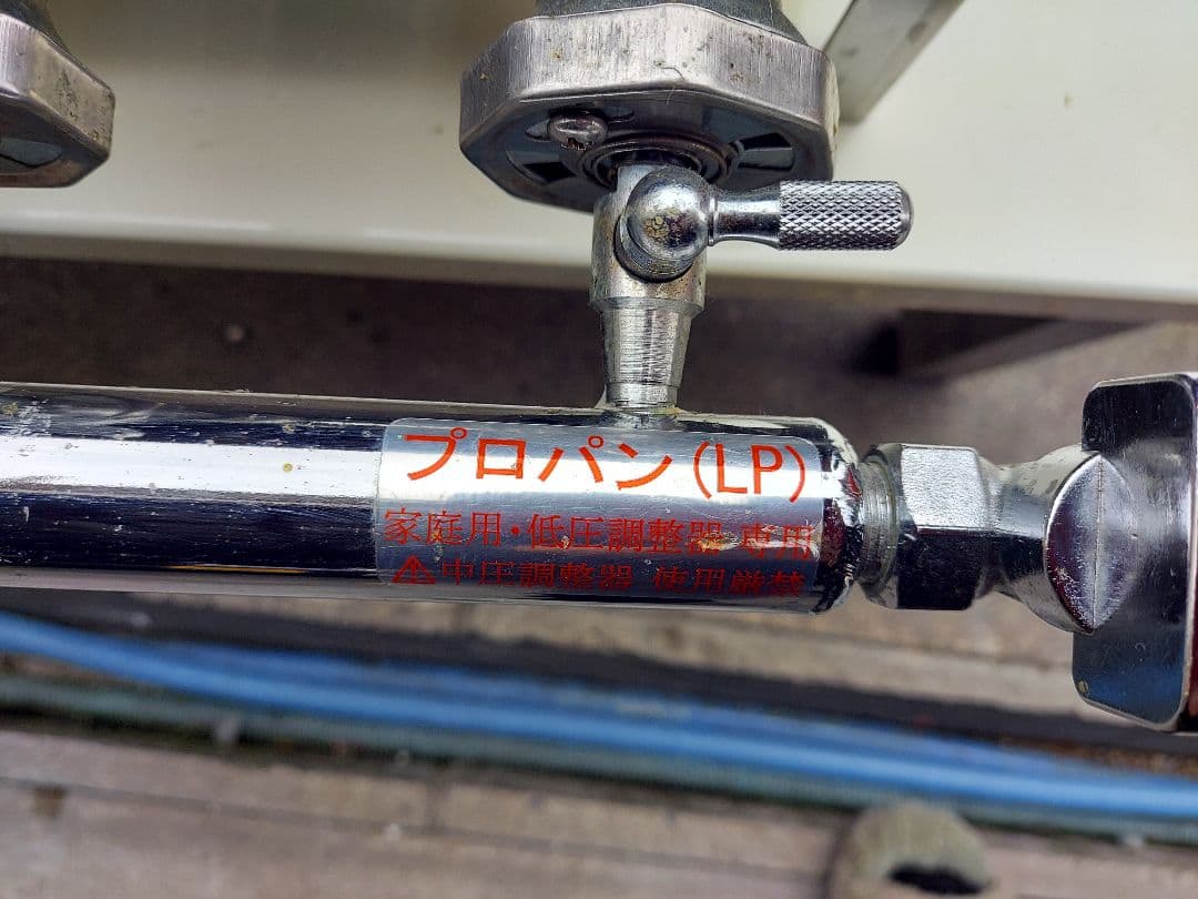 イベント即戦力❗たこ焼き器 銅板32穴×３面45ミリ大玉　LPガス