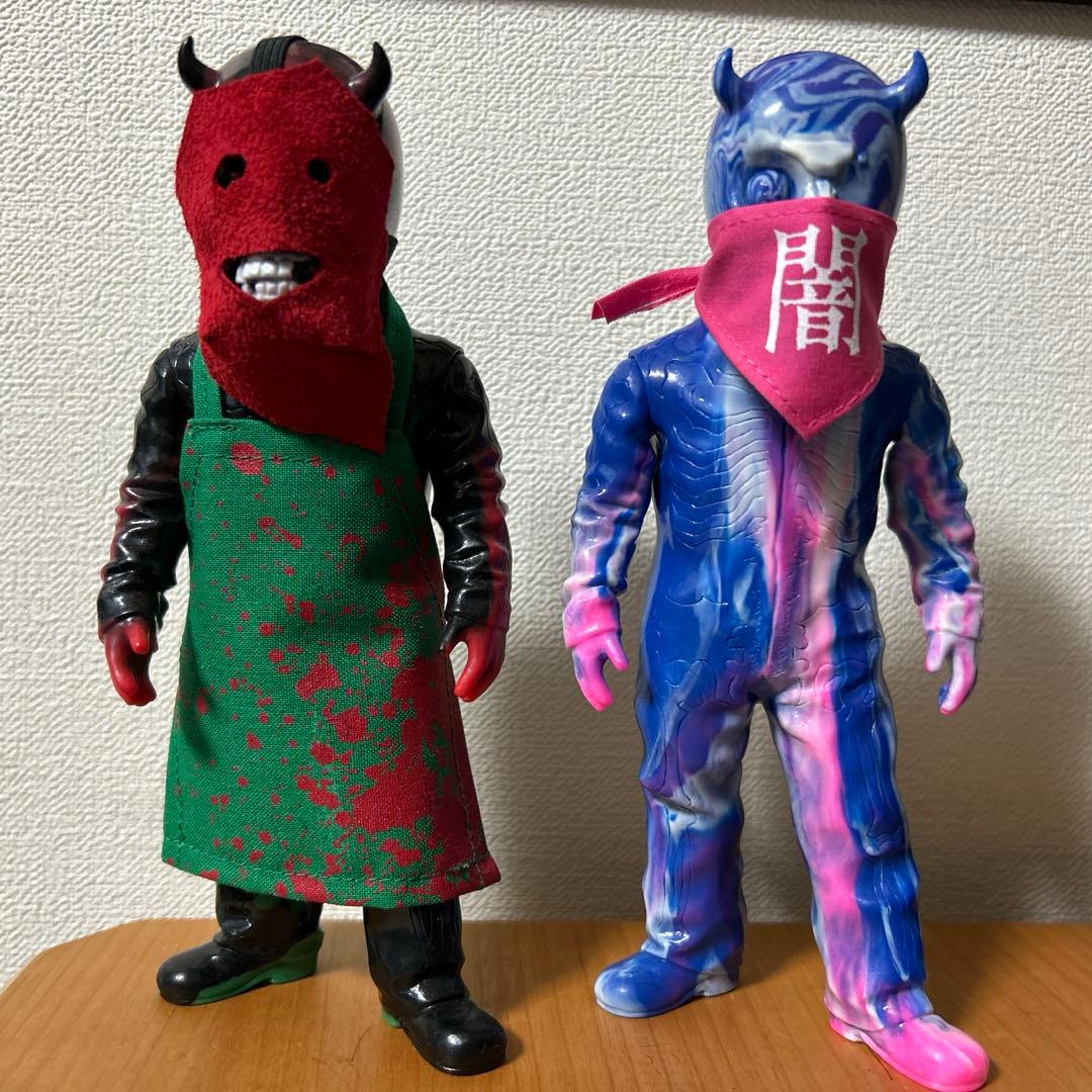 BALZACスカルマン ソフビ　チェンソー付き