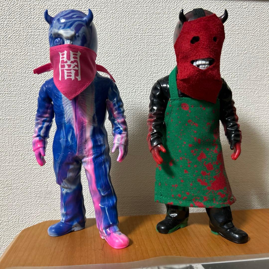 BALZACスカルマン ソフビ　チェンソー付き