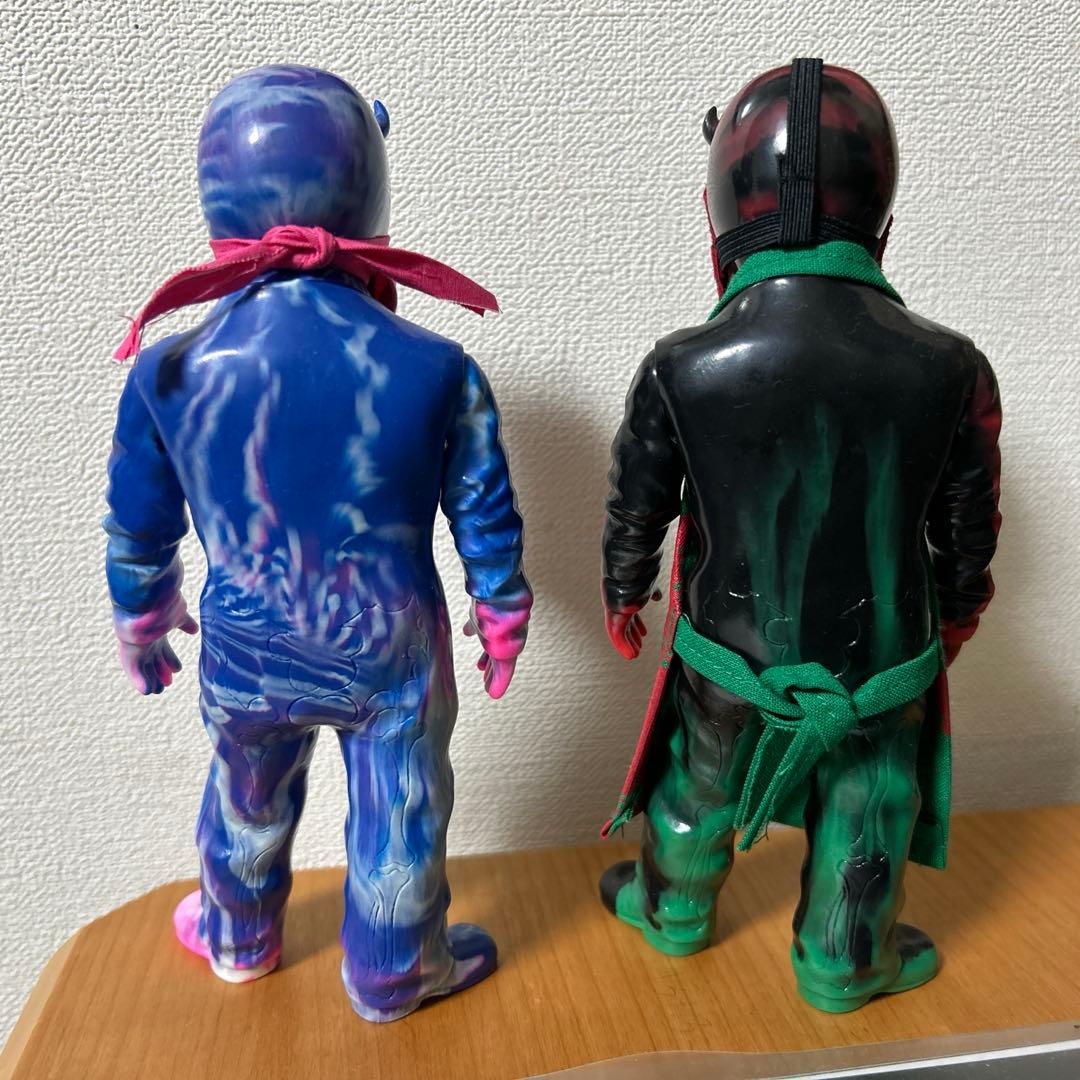 BALZACスカルマン ソフビ　チェンソー付き