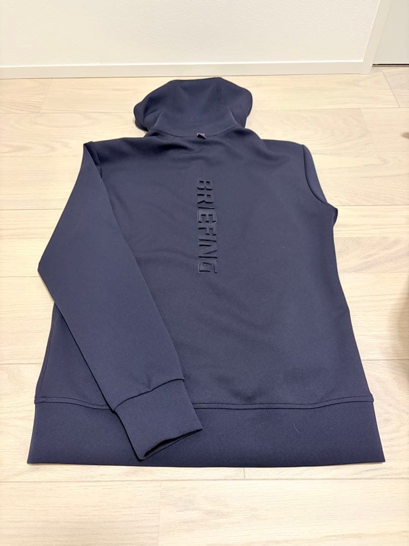 BRIEFING ブリーフィング ゴルフウェア3Dロゴ フード付きパーカー