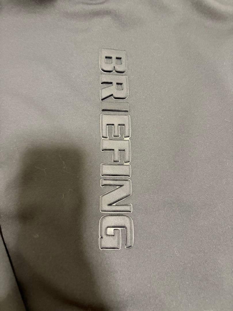 BRIEFING ブリーフィング ゴルフウェア3Dロゴ フード付きパーカー