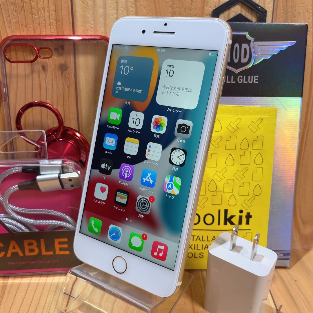 SIMフリー 本体 iPhone 7 Plus 256 GB ゴールド 104
