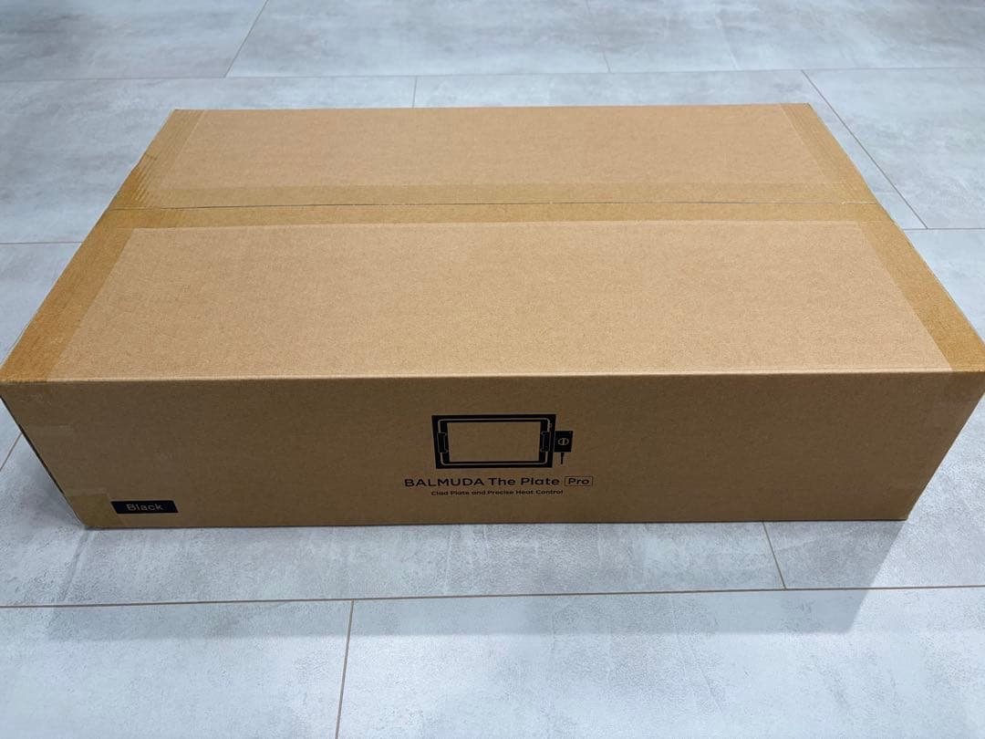 【新品・未使用】バルミューダ ザ・プレート プロ ホットプレート K10A-BK