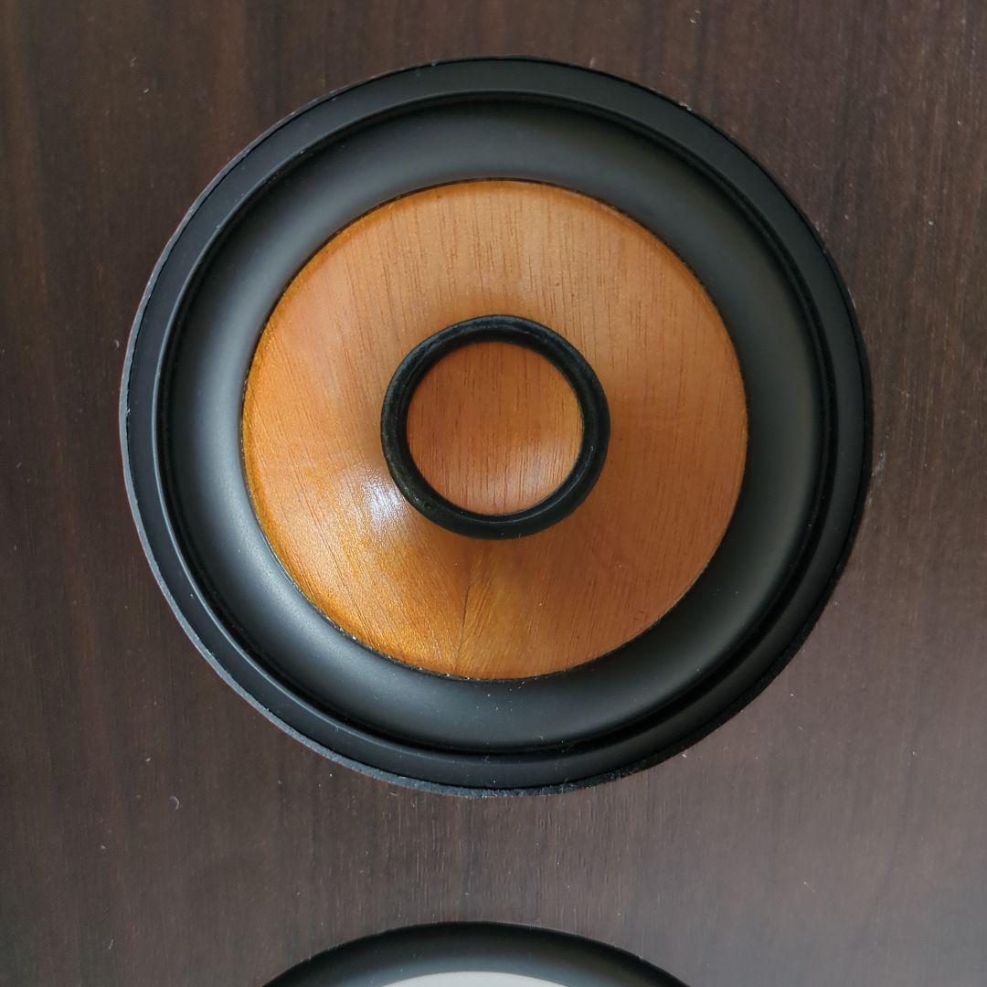 ウッドコーンスピーカー+ウーファー　改造　【中古】