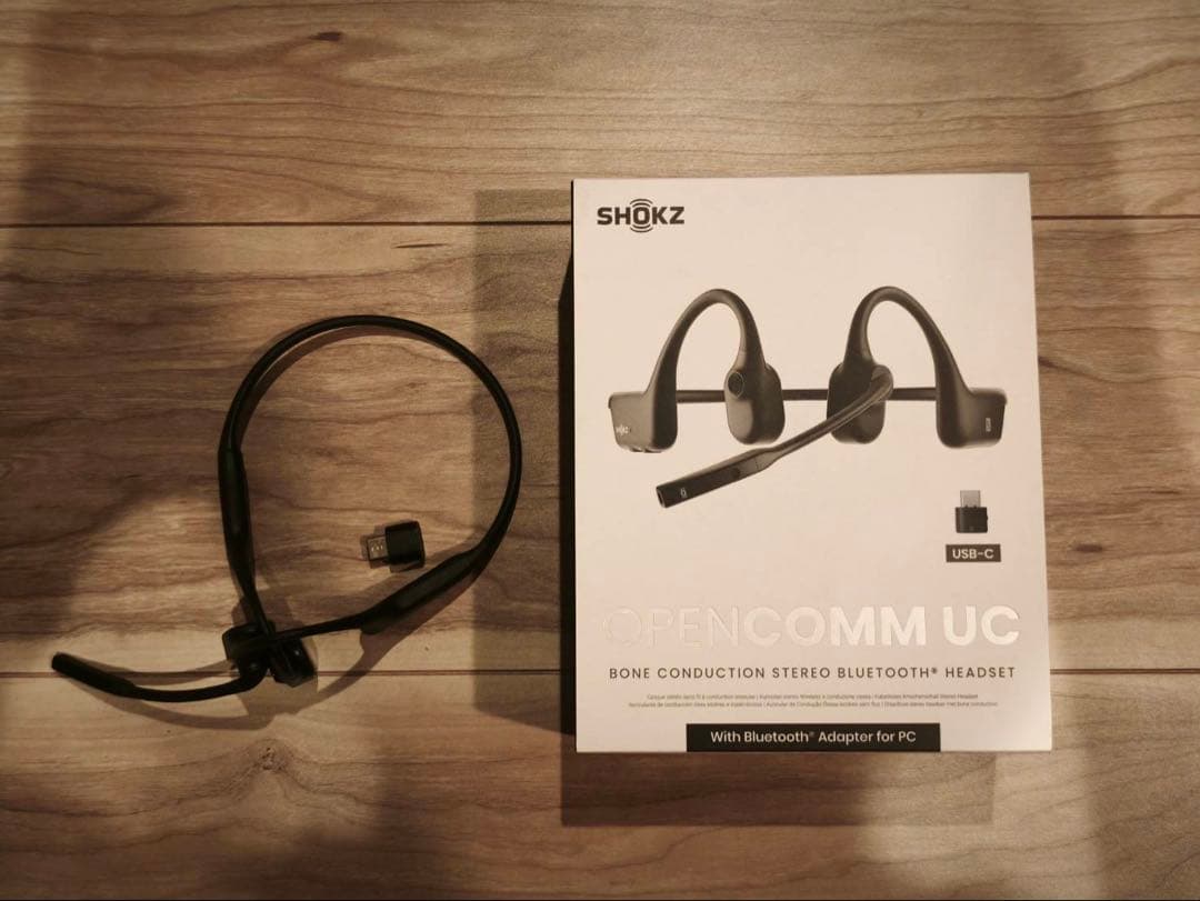 SHOKZ OPENCOMM UC 骨伝導イヤホン