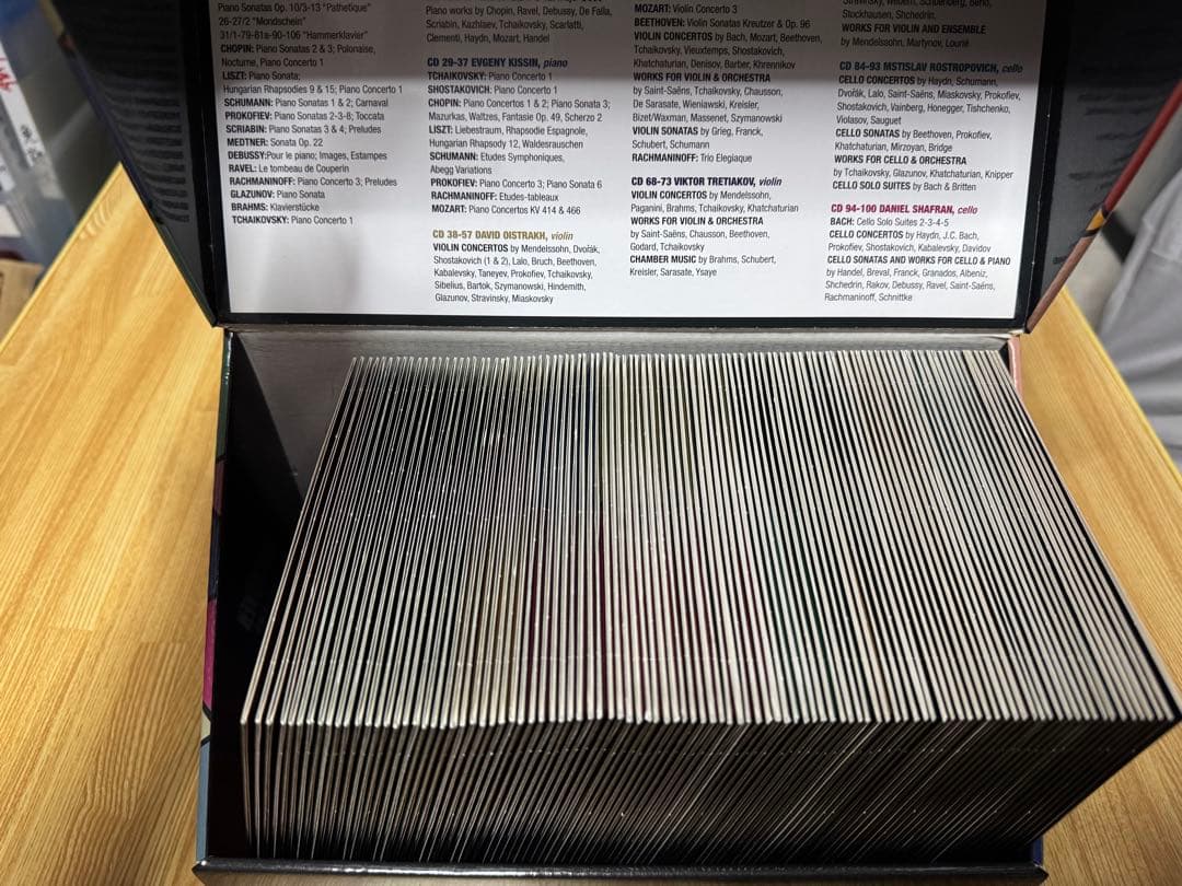 【貴重】ロシアン・レジェンド～２０世紀ロシアの伝説的ソリストたち (100CD)