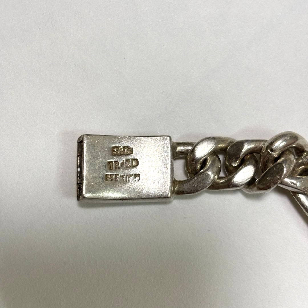 MEXICO 925 極太 喜平チェーン ブレスレット 重量感 ヴィンテージ
