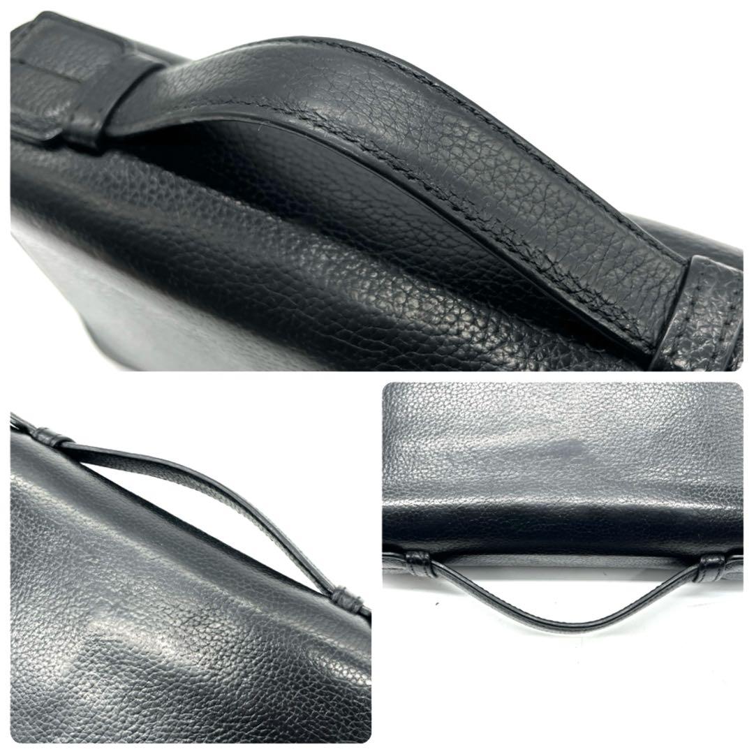 ダンヒル オーガナイザー 長財布 ラウンドファスナー レザー ブラック