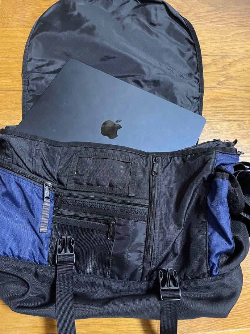 90s LL.bean ショルダーバッグ Y2K メッセンジャーバッグ ナイロン