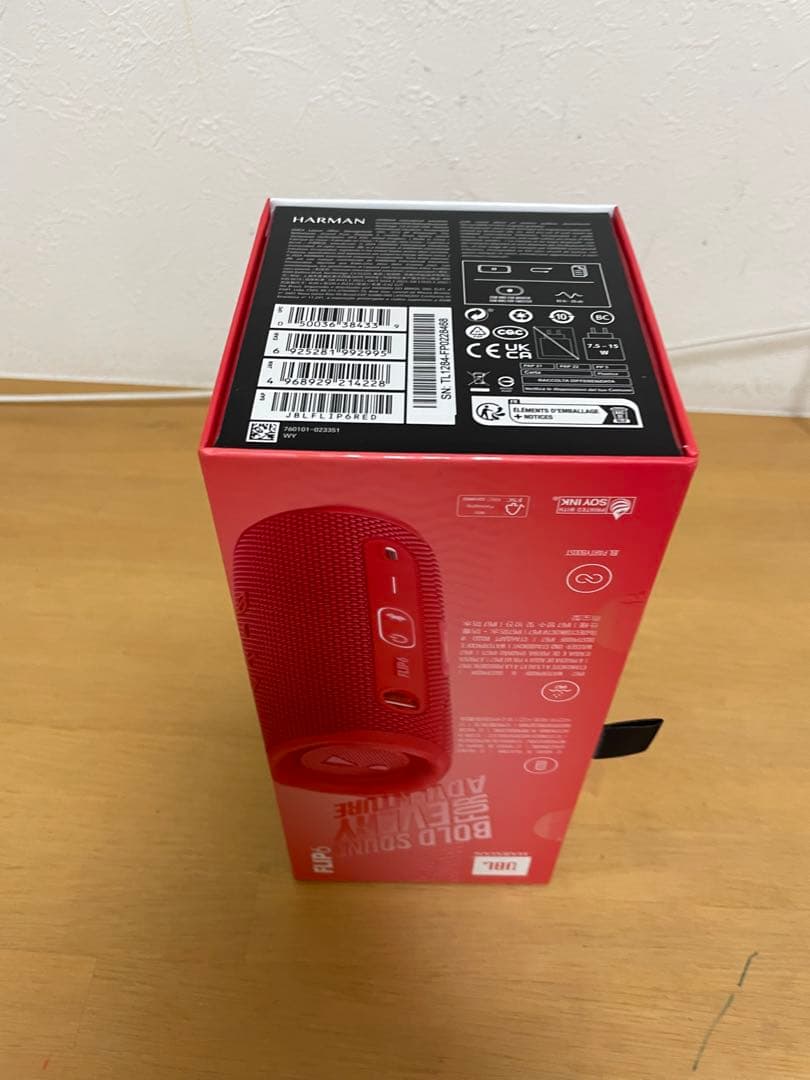 【未開封・未使用】JBL FLIP6 Bluetooth Speaker