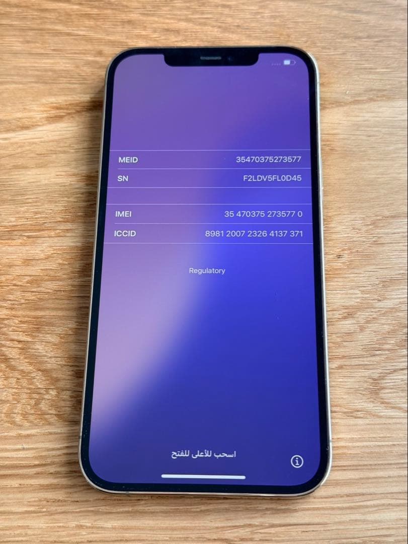 iPhone 12 Pro Max 【米国版/シャッター音なし】背面ひび割れ