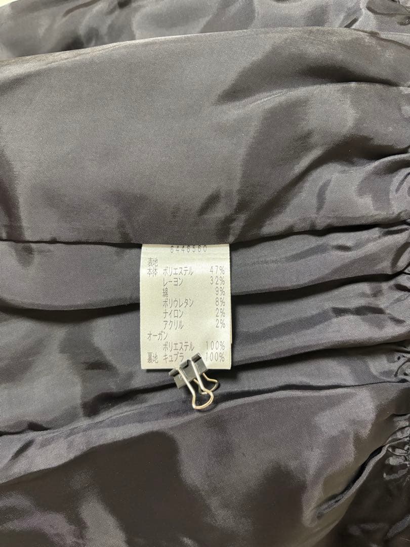 専用ページ　Rene ロングコート　ブラックツィード38