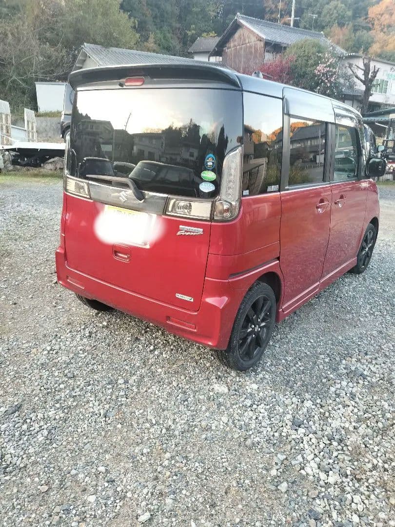 スズキ　スペーシアカスタム　レーダーブレーキ　パワースライドドア