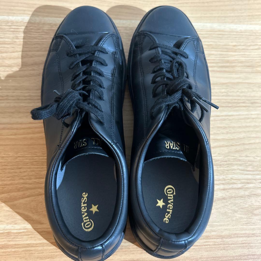 コンバースオールスタークップox　ブラック　27.5センチ