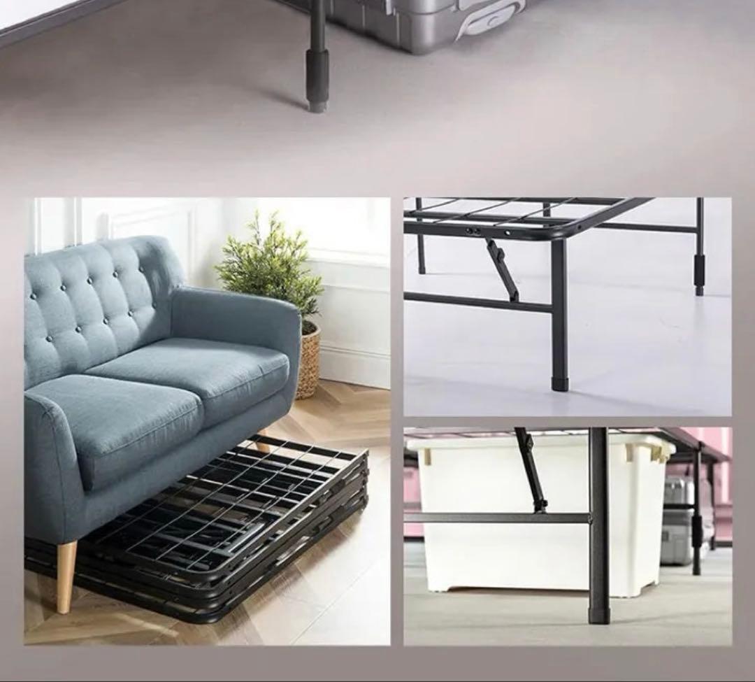 【残り1台】ダブル ベッドフレーム ZINUS 組み立て簡単