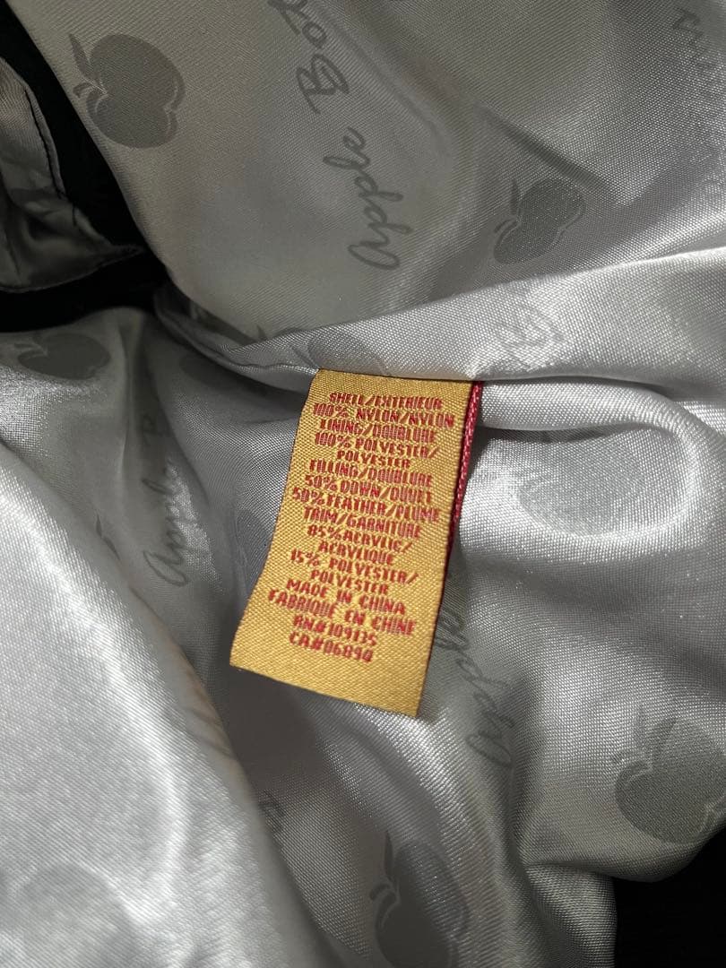 y2k 平成ギャル Apple bottoms ラインストーン ダウンジャケット