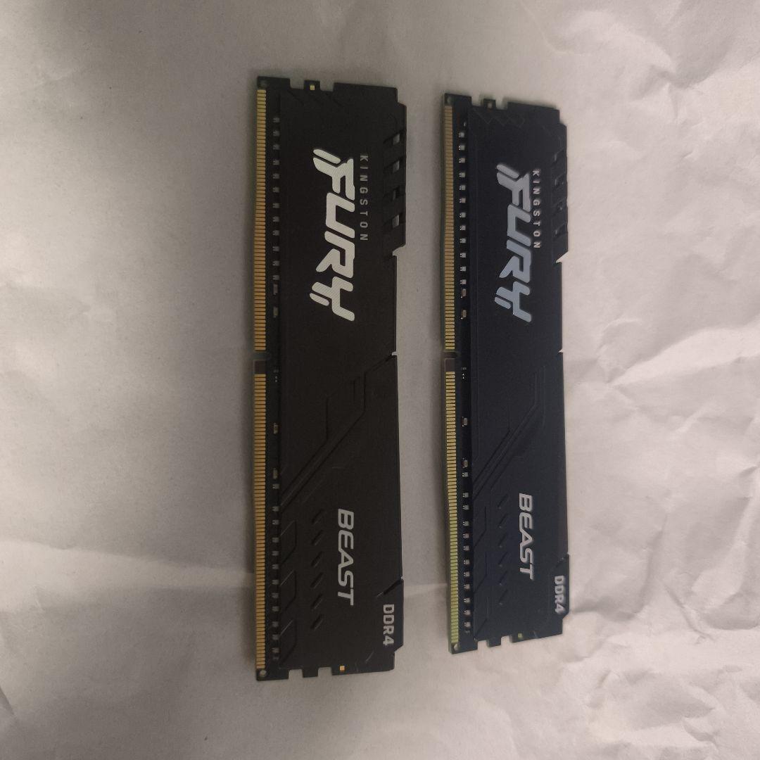 メモリー Kingston FURY Beast DDR4 3200MHz 32GB