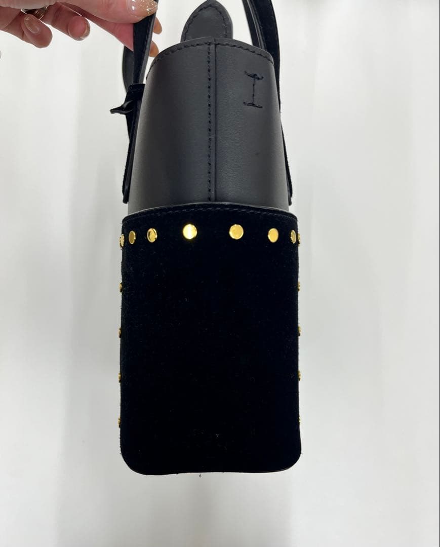 RalphLauren ロゴ付き2wayバッグ 黒 ラルフローレン ショルダー