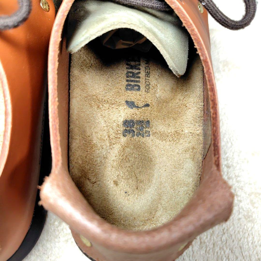 未使用級 ビルケンシュトック モンタナ レースアップ コンフォート 24.5