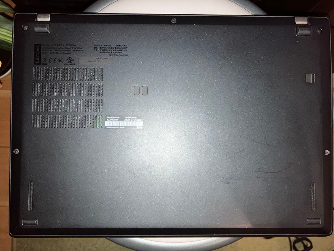 Windowsノート本体 LenovoThinkPadX390Corei3-8145USSD:256GB